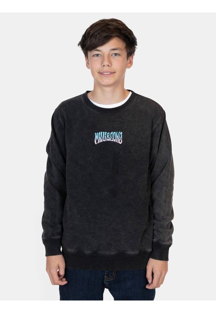 Poleron CR Tylior Negro Infantil Maui And Sons 10