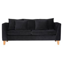 Sofa 3 Cuerpos Estocolmo Negro