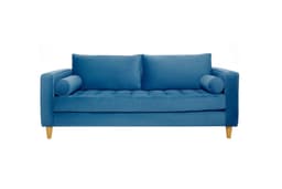 Sofa 3 Cuerpos Charm Azul Petroleo 0