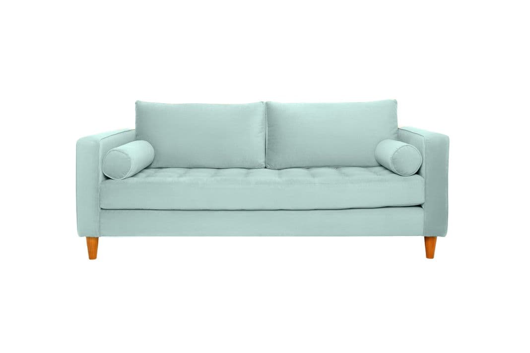 Sofa 3 Cuerpos Charm Verde Menta 0