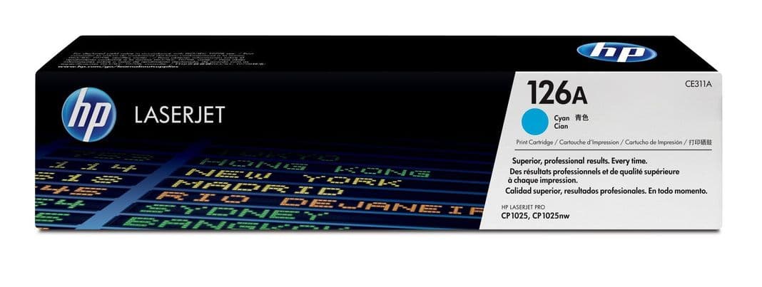 Toner HP 126A Cian Laserjet Original Celeste
