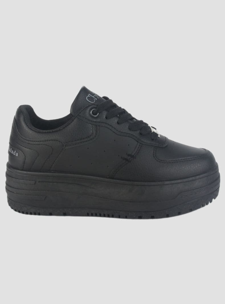 Zapatilla Chalada Mujer Mitsu-3 Negro Urbano 36