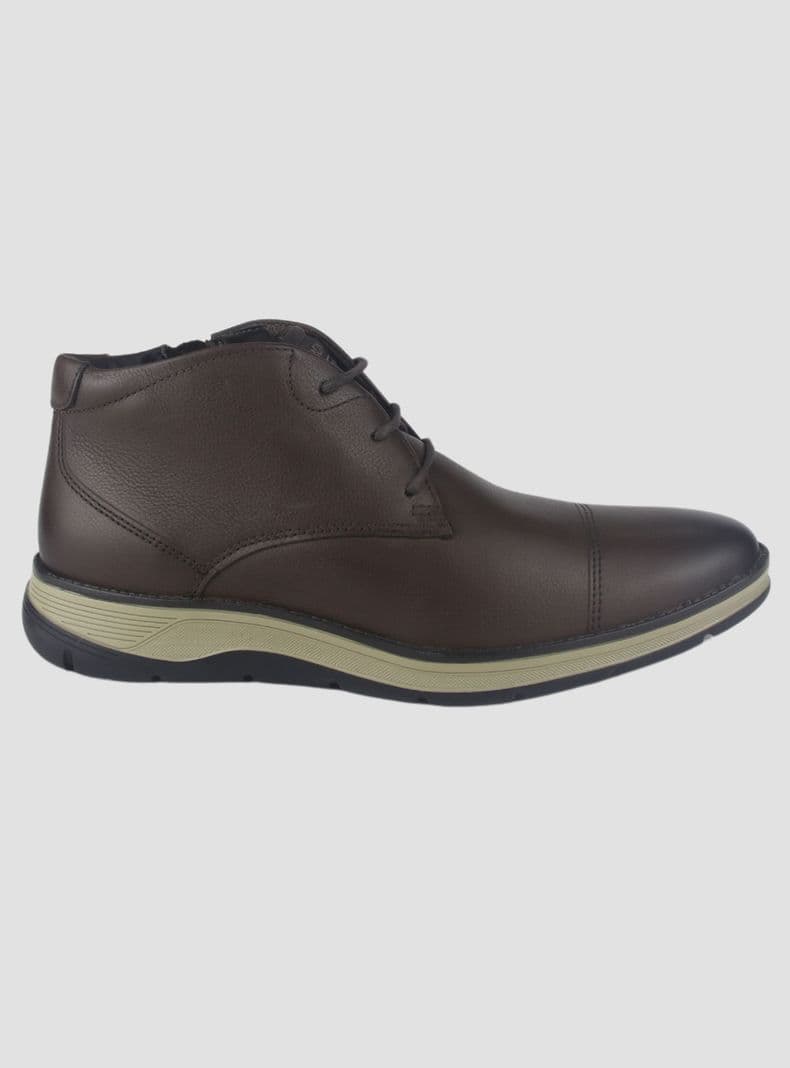 Botin Ferracini Hombre 5542 Fluence Cafe Claro Casual 38
