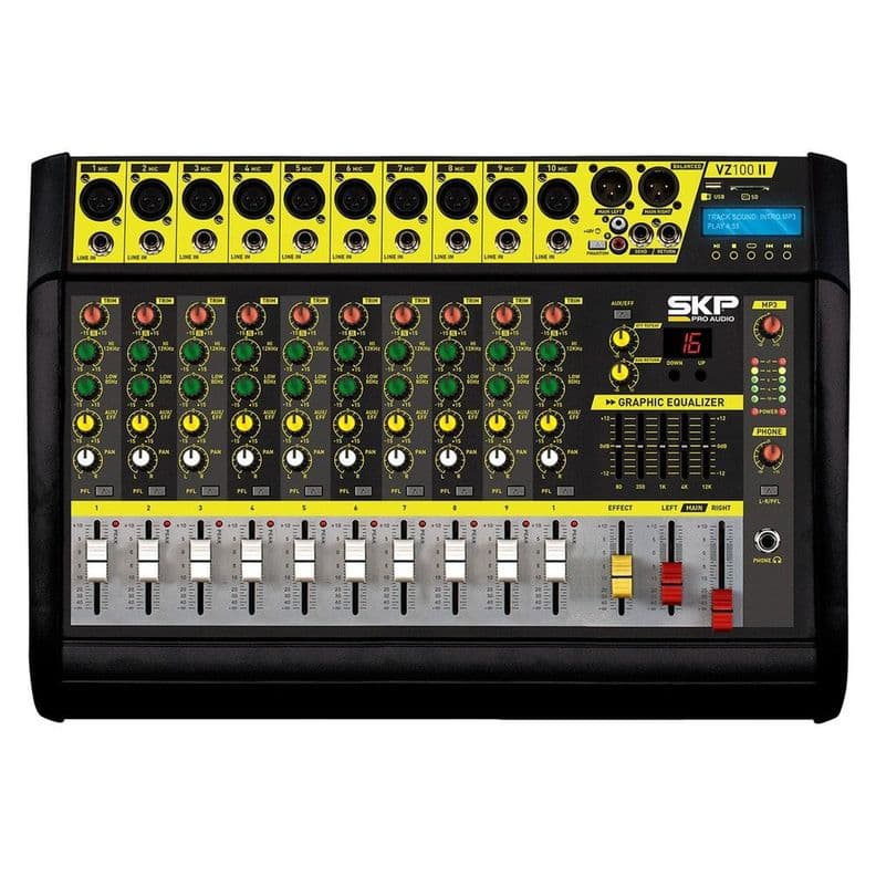 CONSOLA POTENCIADA SKP VZ 100 II Negro
