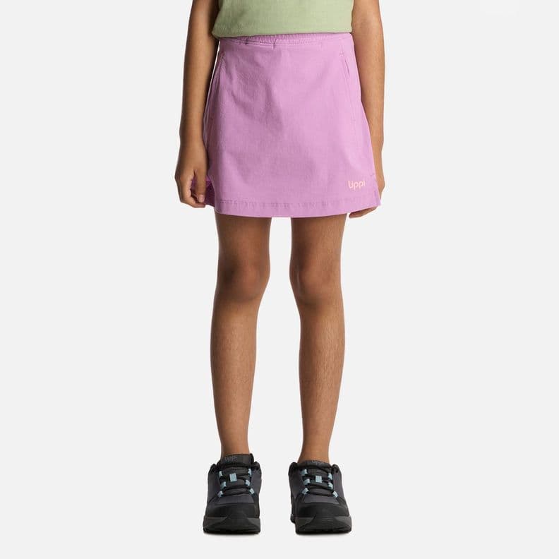 Short Nina Sweet Active Skirt Rosa Lippi Rosado 7-8 anos