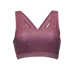 Peto Mujer In-Motion Crossback Bra Melange Lila Lippi XS
