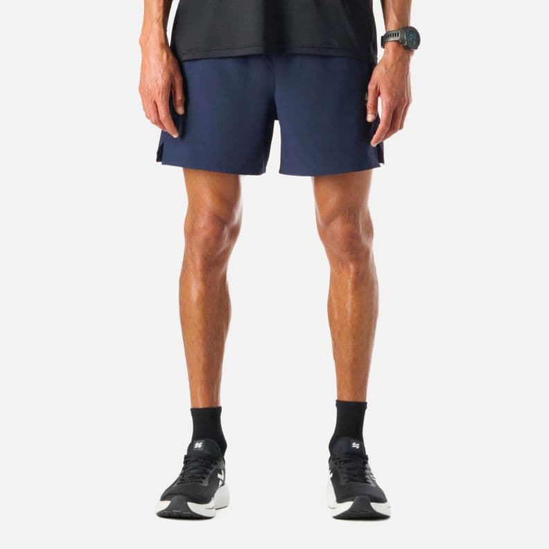 Short Deportivo Running 5" Hombre Tempo Azul Marino S