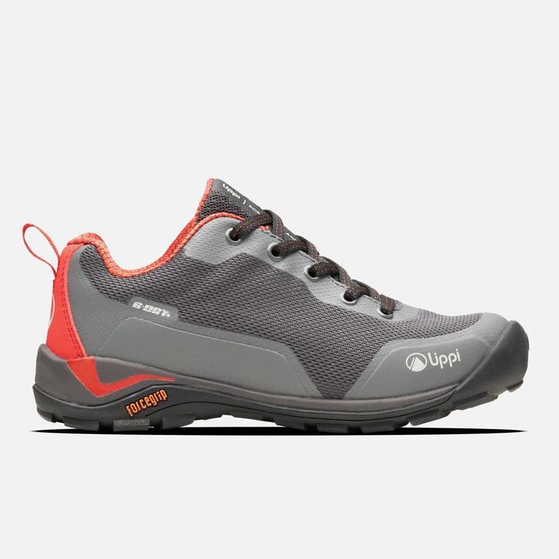 Zapatilla Nino Intense Hike Kids Low Grafito Rojo Lippi CL 32 | US 2.5 | EU 32 | 21 CM