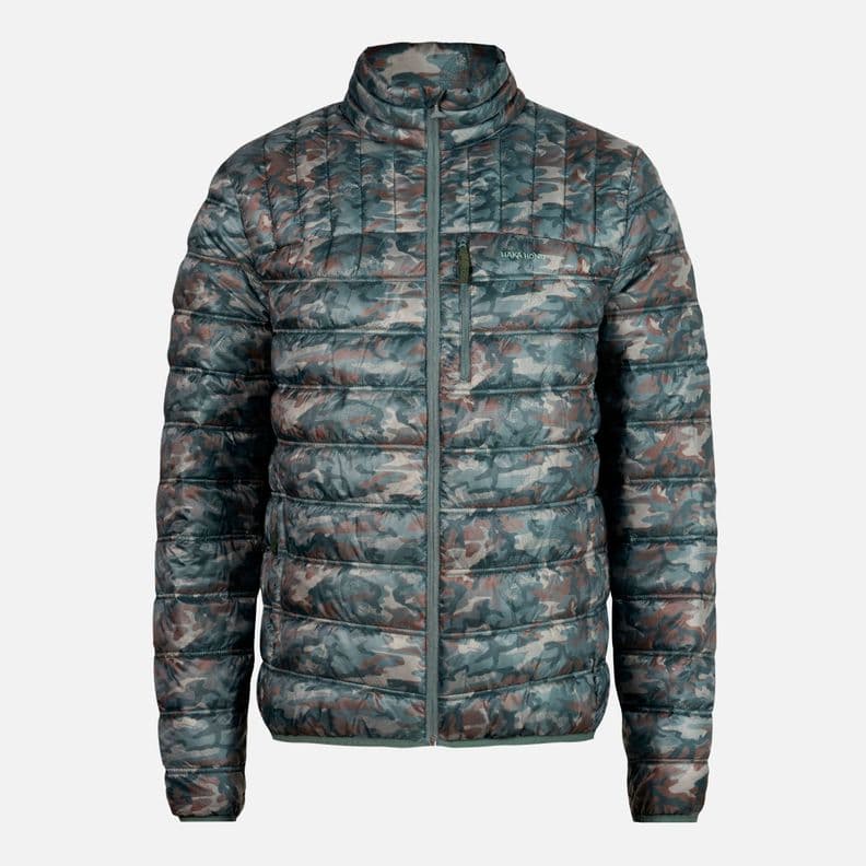 Chaqueta Hombre Ultra-liviana Full Print Haka Honu Verde L