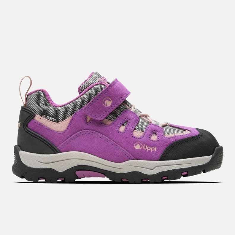 Zapato Nina Puelo Cs Low Velcro Morado Lippi V26 CL 27 | US 11 | EU 27 | 17 CM