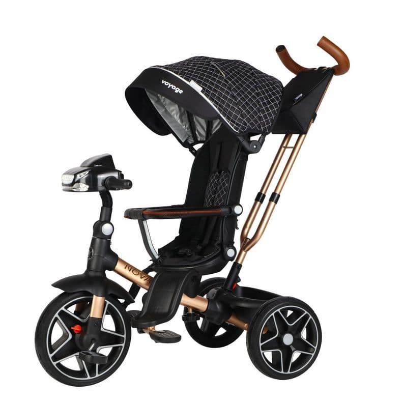 Triciclo Giratorio Nova Black