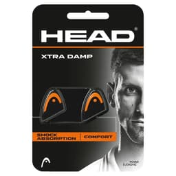 Antivibrador Tenis Head Xtra Damp Negro/Naranjo X2