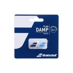Antivibrador Babolat Flag Damp Negro/Azul X2