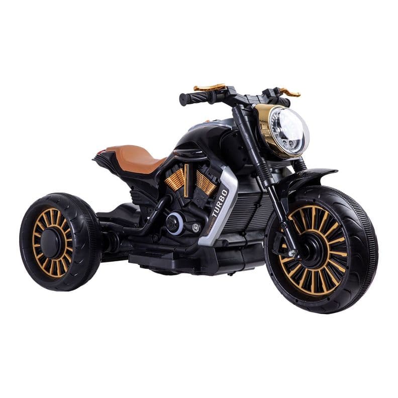 Moto 3 Ruedas a Bateria Electrica SX Negra Negro