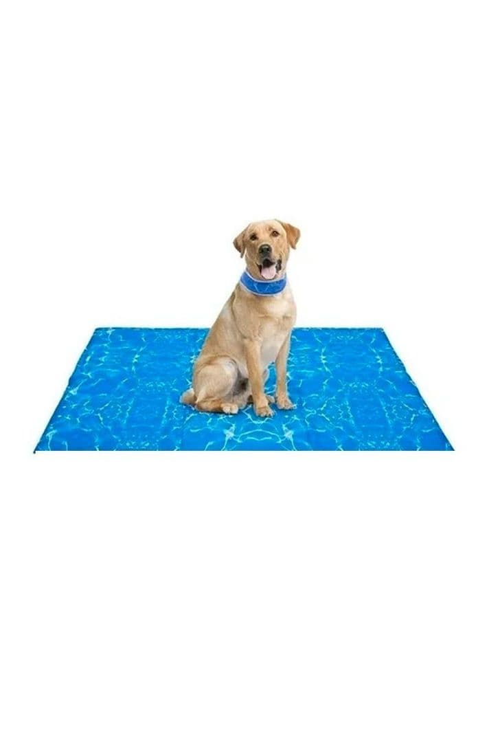 Manta Refrigerante Para Mascotas Refrescante 50 X 65 Cm Celeste