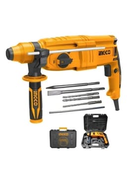 Rotomartillo 800w Ingco Rgh9028 Color Naranja 50 Hz 1-2