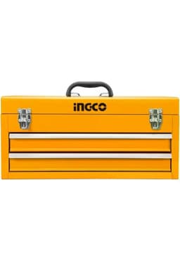 Caja De Herramientas Ingco Ica Industrial 28lt 520x218x243mm Amarillo Naranjo 1-2