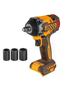 Llave Pistola Impacto Ingco Bl 1/2 20v 500nm Ciwli20501 S/ba Naranja Oscuro 20v 1-2
