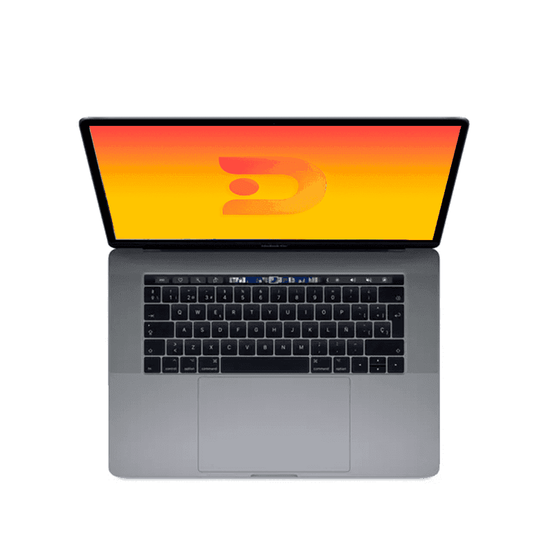 Macbook Pro 15 16GB 256SSD TOUCHBAR i7 Reacondicionado Gris