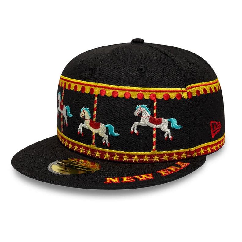 Gorra 59Fifty Carrusel Entretenimiento Negro-60869923-738 7 3/8