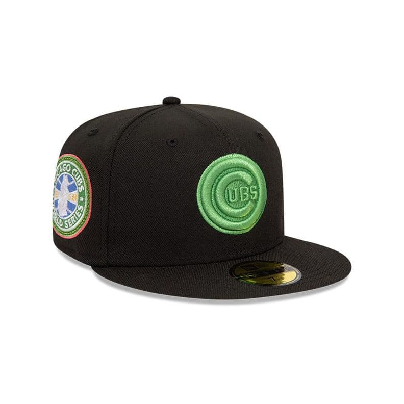 Gorra 59Fifty Chicago Cubs Neon Z Pack Black - 60435100 Negro 7 1/4