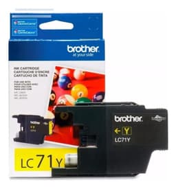 Cartucho de Tinta Brother LC71 Yellow Original Amarillo