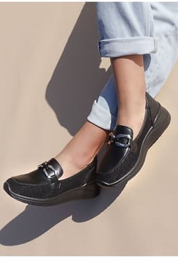 Mocasin Cuero Zullys Negro