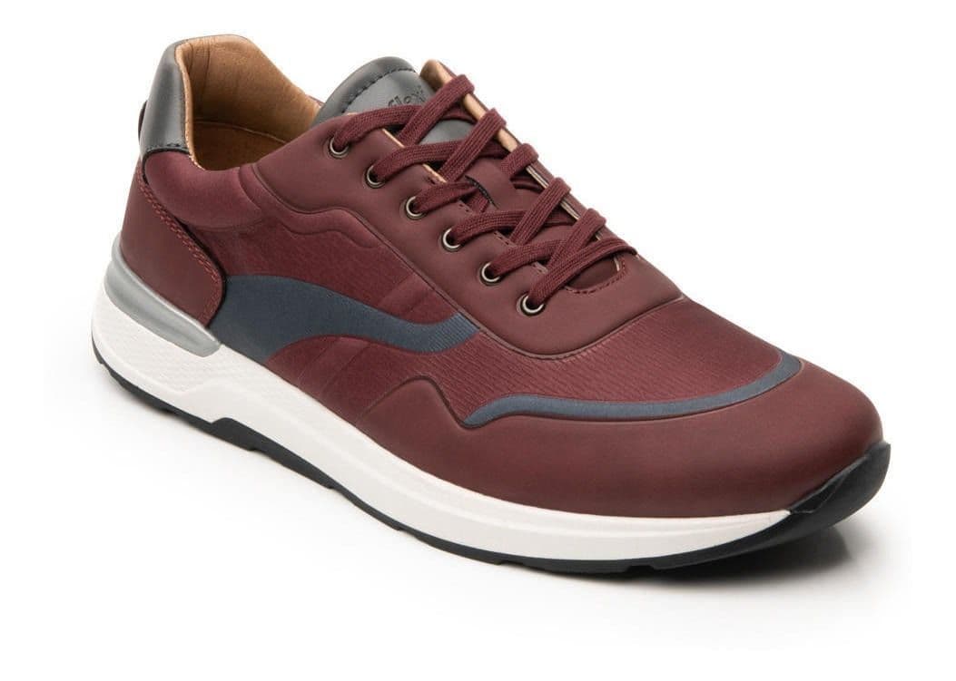 Zapatilla Hombre Fiji 406901vino Burdeo 42