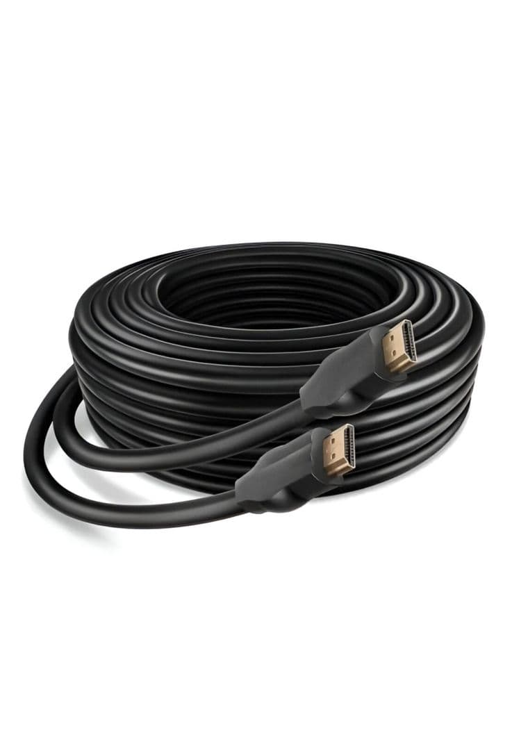 Cable HDMI Profesional 6 MT Ulink v2.0 Ultra HD 4K 3D HDR+ Negro