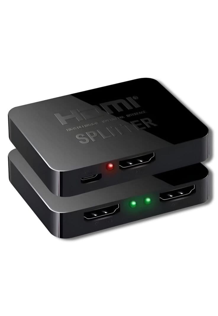 Splitter HDMI 4K Activo para 2 TV UHD 255Mhz Birlink BR10196 Negro