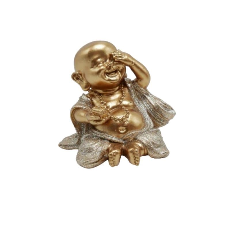 Figura Decorativa Buda Nino Sabio No Ve