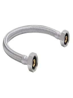 Flexible Agua Hi-hi 1/2 35 Cm Taumm Acero Inoxidable 200 Psi