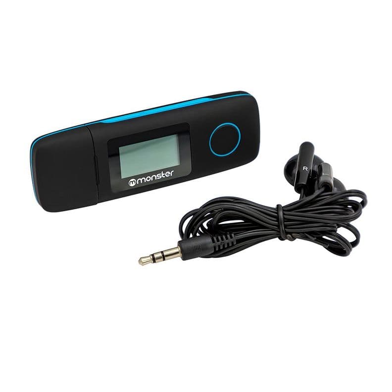 Reproductor Monster MP3 Azul Petroleo