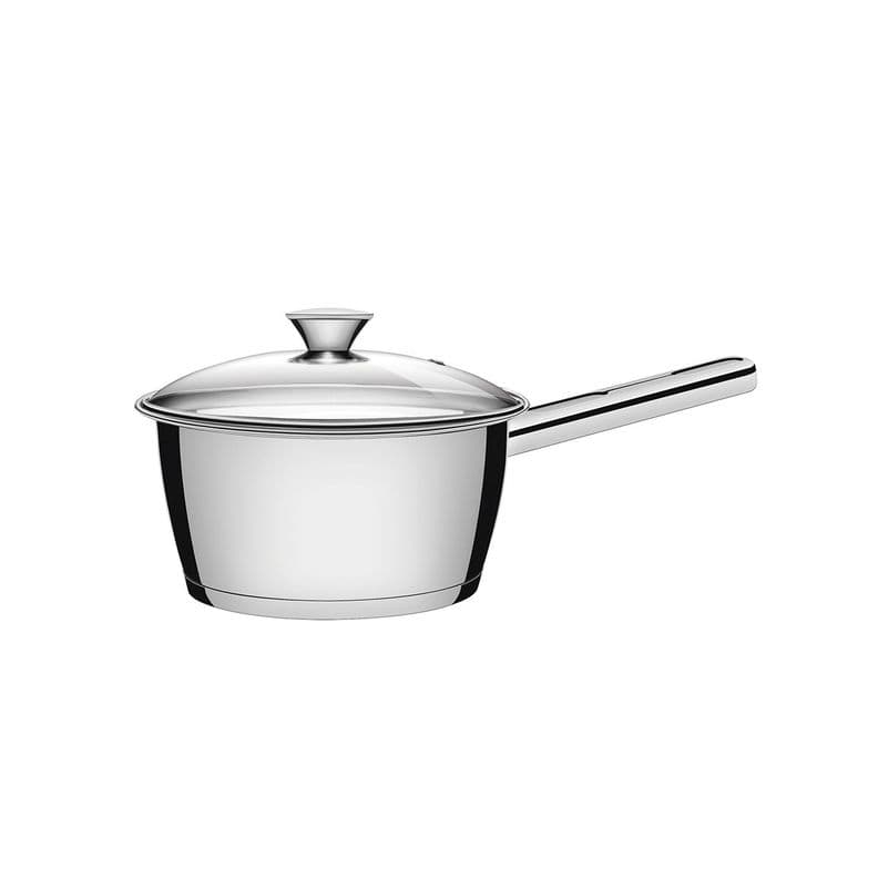 Olla Tramontina de Acero Inoxidable con Mango 16cm Gris Espejado Plata