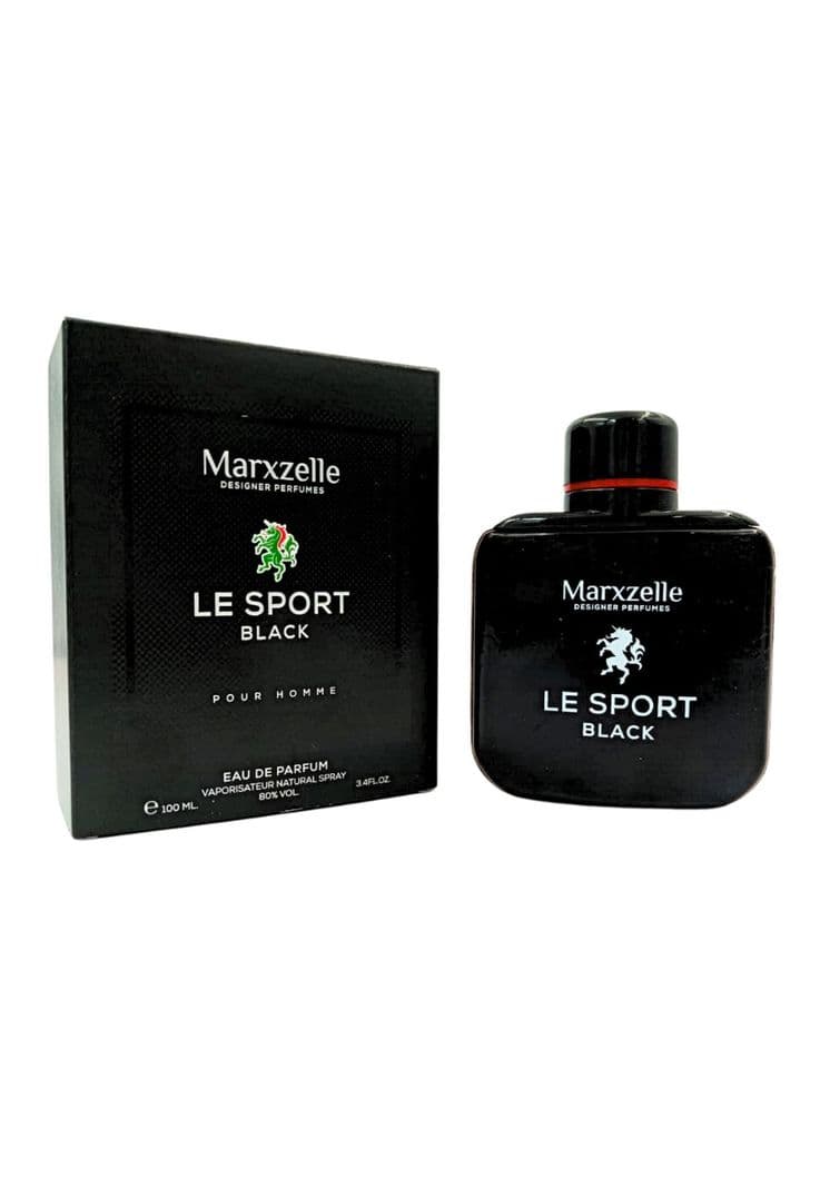Marxzelle Le Sport Black Pour Homme 100 ml Transparente