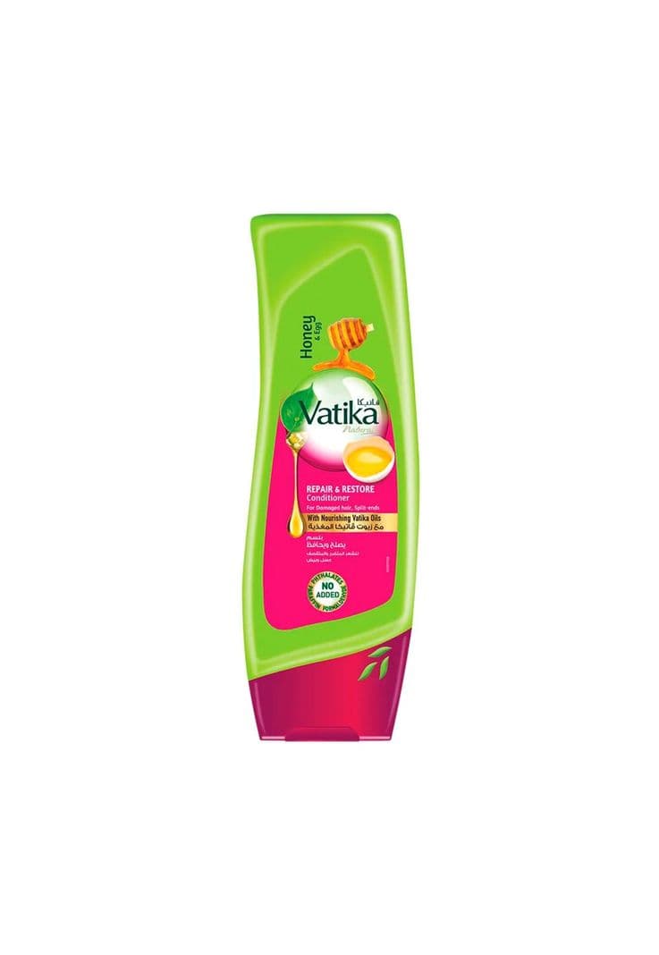 Acondicionador Vatika Miel y Huevo Repara y Restaura 400 ml Fucsia