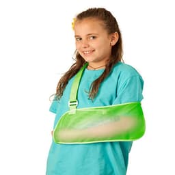 Cabestrillo color Verde para ninos de 12 a 14 anos-Blunding 12-14 Anos