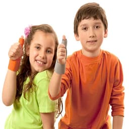 Inmovilizador De Dedo Pulgar Rojo 8-10-Blunding 8-10 anos