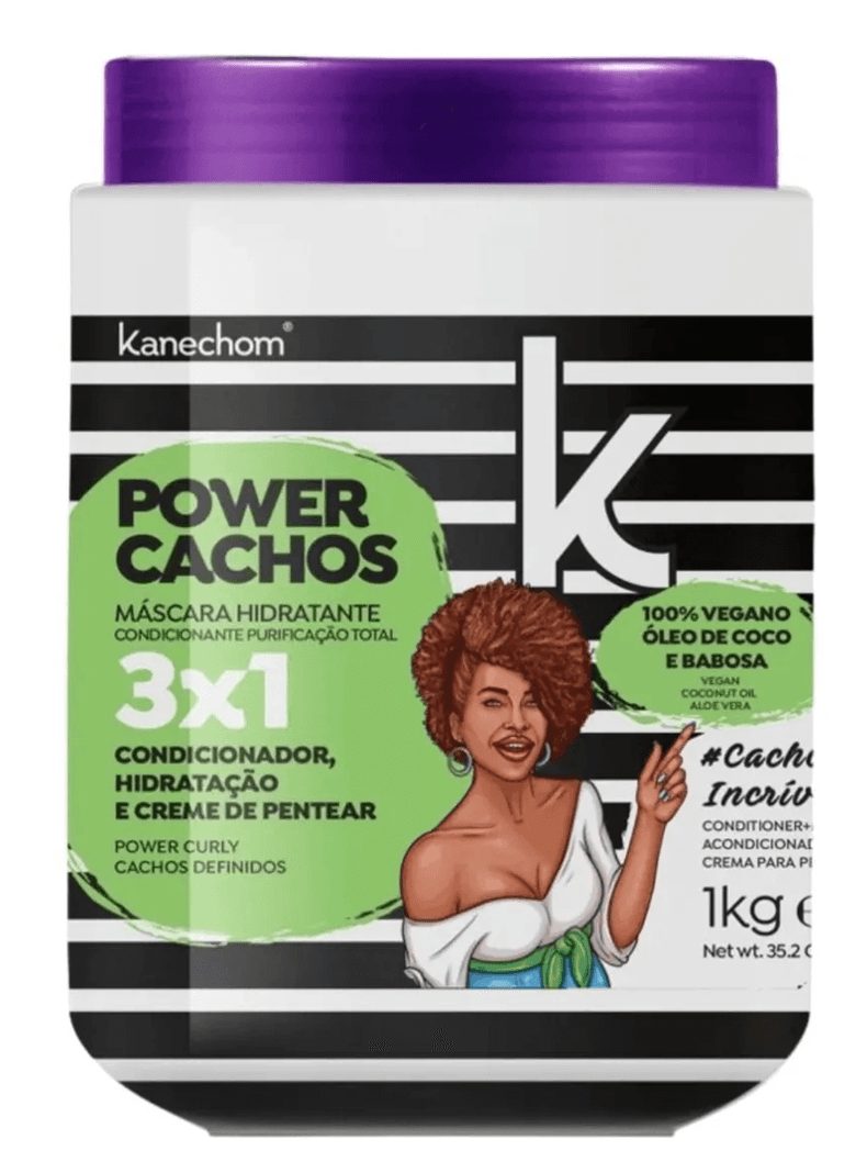 Mascara 3 En 1 Power Cachos kanechom