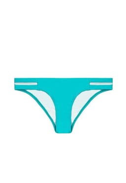 Bikini calzon con calados laterales turquesa XL