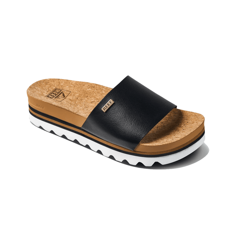Sandalia Women Cushion Scout Hi Black Tan Negro 10