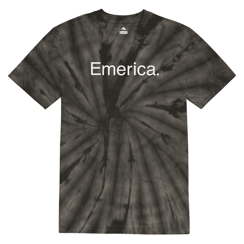 Polera Pure Tiedye Black Grey Negro M