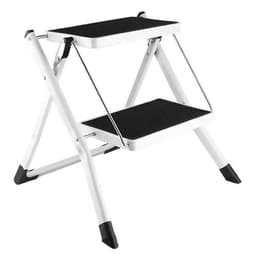 Escalera Multiuso Plegable 2 Peldanos Ultra Compacta