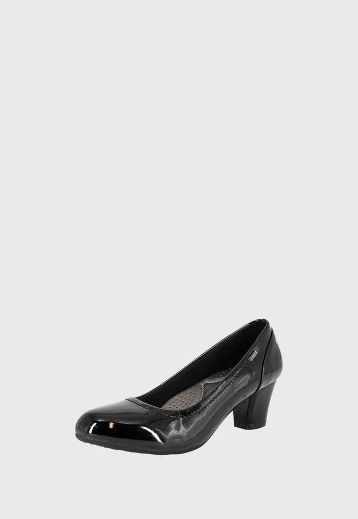 Zapato Maupas Negro Charol Alquimia 36
