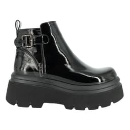 Botin Plataforma Tols Negro Charol Alquimia 35