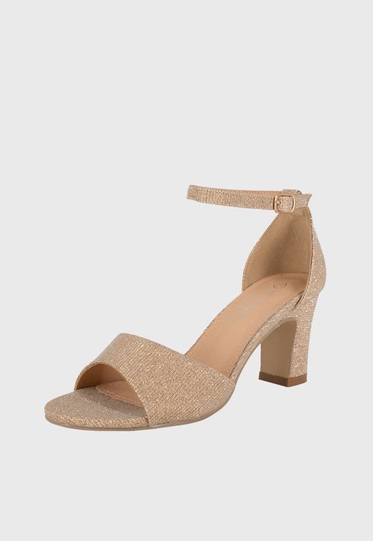 Sandalia de Vestir Soret Dorado Alquimia 40