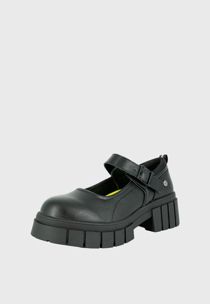 Zapato Escolar Lunaria Negro Alquimia 40