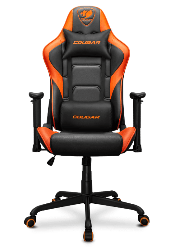 Silla Gamer Cougar ARMOR ELITE Soporte m x 120 kg Reposabrazos Regulable 2D 160 Reclinable Negro