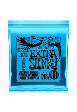 Set Cuerdas guitarra electrica Ernie Ball 2225 EXTRA Diseno 2