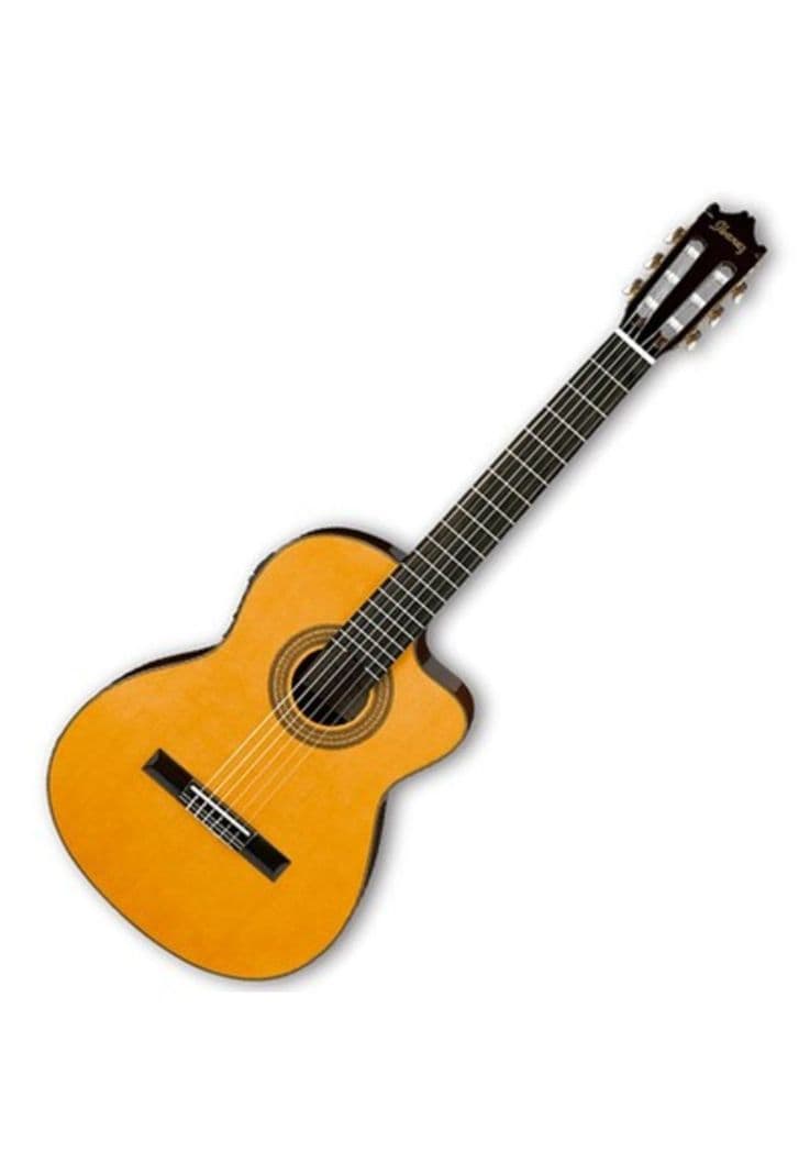 Guitarra electroacustica Ibanez GA6CE amber high gloss Diseno 2